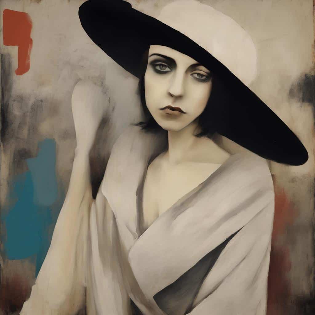 Αίσθηση βάθους, μοντέρνα πορτρέτο, γυναικών, χαρακτηριστικά, καλλιτεχνική φωτογραφία, εντυπωσιακή, εμβάθυνση, αισθητική.